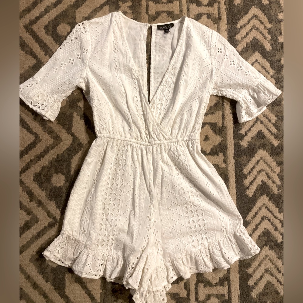 TopShop white jumper